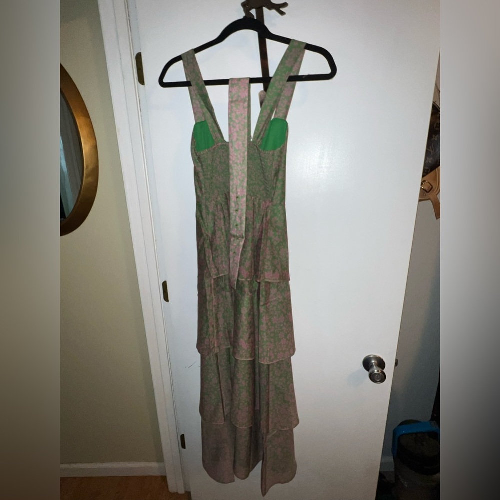 Show Me Your Mumu Cosmopolitan Midi dress - Watermelon floral - Picture 2 of 4